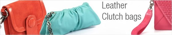 portfolio:  Leather Clutch Bag