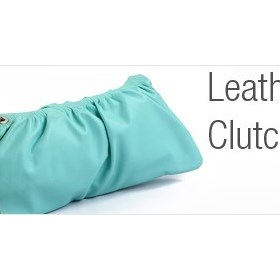 portfolio:  Leather Clutch Bag